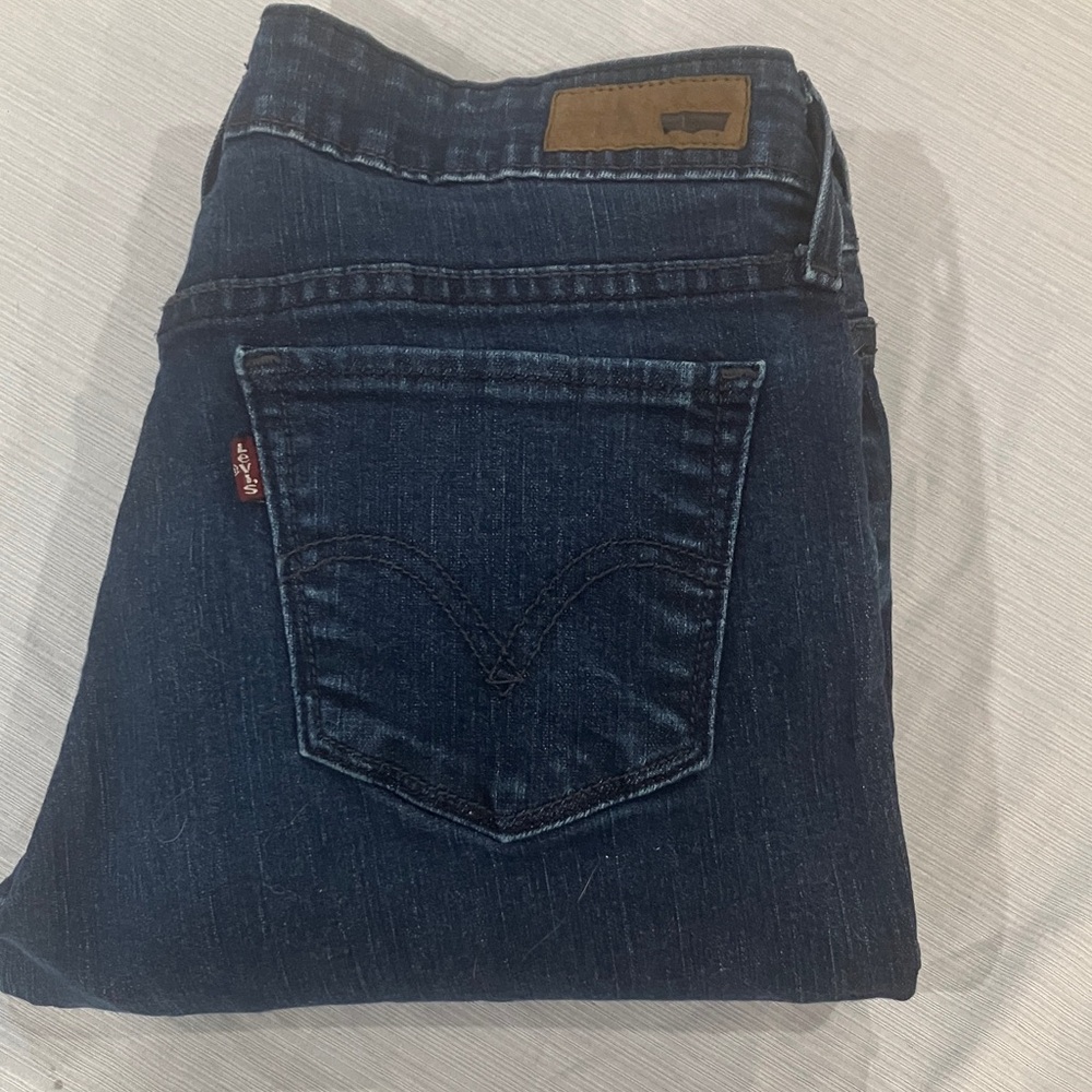 Levi's Dark Blue Denim Jeans